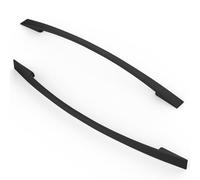 FURNIWARE 5 Pack Matt Black Cabinet Pulls, 192mm(7.6 Inch) Hole Center, A03