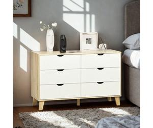 FURNOLD 6 Drawers Bedroom Storage Chest