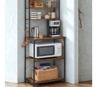 FURNOLD Industrial 6 Tier Wide Kitchen Storage Rack With Shelves