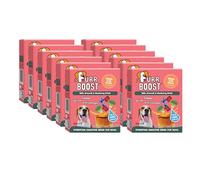 Furr Boost Dog Drink Hydration Pack Beef, Broccoli, & Blueberry (12x400ml) | 100% Natural Rehydration Smoothie for Dogs | No Additives or Preservatives | More Benefits than Bone Broth |