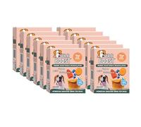 Furr Boost Dog Drink Hydration Pack Salmon, Sweet Potato & Blueberry (12x400ml) | 100% Natural Rehydration Smoothie for Dogs | No Additives or Preservatives | More Benefits than Bone Broth |