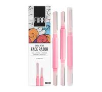 FURR Dual Head Dermaplaning Blades For Face - Pack of 3 | Face Razors for Women | German Blades | Reusable Razors | Eyebrow Razor | Face razor | Dermaplane Blades for Face | Reusable Upto 5 Times