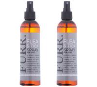 FURR Flea & Tick Spray 250ml x2 Natural, Plant-Based Formula