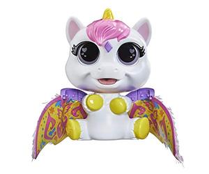 FurReal Airina the Unicorn Color-Change Interactive Feeding Toy, Ages 4 and up