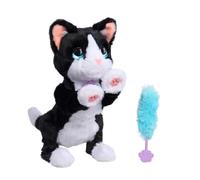 FurReal Boots the Biscuit-Making Kitty Interactive Plush Cat | Kneading Motion, Sounds, Toy Accessory, 25 cm Toy, Ages 4 and Up