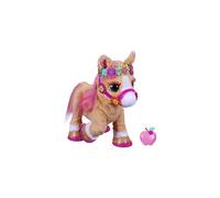 FurReal friends Cinnamon, My Stylin' Pony Toy, Electronic Pet, 80+ Sounds and Reactions; 26 Accessories; Ages 4 and Up, Multicolor, 35 cm