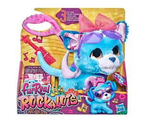 FurReal Friends Rock A Lots Interactive Plush Pet Toy with 3 Fun Songs