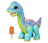 FurReal Snackin’ Sam the Bronto Interactive Animatronic Plush Toy, Ages 4 and up