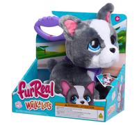 Just Play furReal Walk-A-Lots French Bulldog, 8 Inch Tall Interactive Toy Dog, for Boys and Girls, Ages 4 and Up