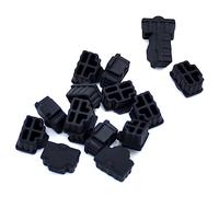 FURREN 30 Piece Rj45 Silicone Dust Plug Dust Cover Dust Cap Router Switch Network Cable Interface Computer Network Cable Dust Cap