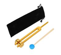FURREN Aluminium Alloy Tuning Fork 112.45 Hz with Hammer, Chakra Tuning Energy Forks, Yoga Tuning Fork