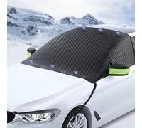 FURREN Car Windscreen Cover Frost for Mazda CX3 CX30 CX5 CX7 CX9 MX5, Magnetic Windscreen Frost Protector Thicken, Oxford Cloth Leakproof Cover All Weather Auto Sunshade,B