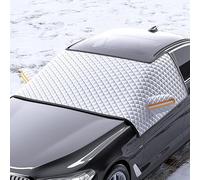 FURREN Car Windscreen Cover Frost for Toyota Rav4 RAV 4 Hybrid Limited Prime se 2002-2021, foldable Magnetic Windscreen Frost Protector Thicken Leakproof Cover All Weather Auto Sunshade,M