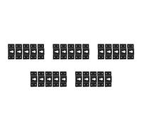 FURREN DIY Audio Sound Box Speaker Wall Mount Iron Hook Hanger Plate 25PCS