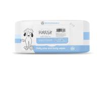 Furrish Bath Wipes - Convenient and Refreshing Pet Cleansing - Conditioning and Moisturising Formula - 100 Pack - Baby Powder
