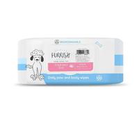 Furrish Dog Daily Paw and Body Wipes Fragrance Free - Pack of 100
