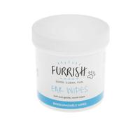 Furrish Ear Wipes - Soothing and Non-Irritating Formula for Dogs - Convenient and Hygienic Ear Care Solution - 100 Pack
