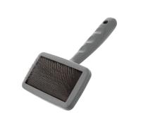 Furrish Soft Slicker Brush - Gentle Pet Grooming Tool - Effective Coat Detangling - Ideal for Dog Grooming - Promotes Healthy and Shiny Fur - Medium