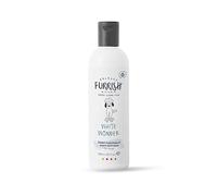 Furrish White Wonder Shampoo - Brightening Pet Cleansing Formula - Enhances Coat Whiteness - Ideal for Dogs - Gentle and Safe for All Breeds - 300ml