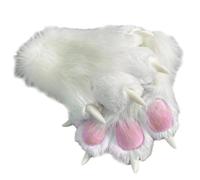 Furry Animal Claws Gloves, Animal Claws Cosplay Gloves, Wearable Furry Animal Paw Gloves Halloween Cosplay Props
