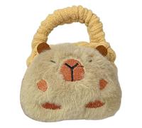 Furry Animal Coin Pouches Practical Knitted Bag Earphone Case Purse Organized Plush Storage Bags for Travel Or School Cartoon Coin Purse