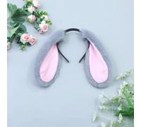 Furry Animal Lop-Eared Rabbit Headbands, Handmade Animal Costume Headband | Plush Cosplay Clips Hairband, for Halloween Cosplay Party Dress Up