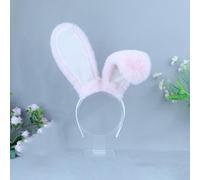 Furry Animal Lop-Eared Rabbit Headbands, Handmade Animal Costume Headband | Plush Cosplay Clips Hairband, for Halloween Cosplay Party Dress Up