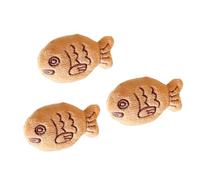 Furry Bake Brooch Fun Decoration Backpack Clothes Bag Hat Accessories Adorkable Desert Fish Shaped Furry Brooch