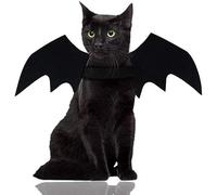 Furry Bat Costume for Cats & Small-Medium Dogs - Giant Simulation Bat Outfit for Party Role-Playing & Decoration