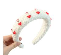 Furry Christmas Tree Hair Hoop with Glitter Wide Headband, Cute Headpiece, Halloween Party Decoration, Christmas Headband, フリーサイズ