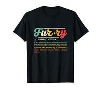 Furry Definition Fursuit Fursona Cosplayer Proud Furries T-Shirt
