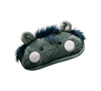 Furry Exploding Hair Pencil Bag Light Weight Velvety Pencil Case 23x5x12CM for Adult Offices School Supplies Unique Cartoon Case