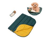 Furry Fables Pet Sleeping Bag Set with Plush Bear, 64 x 50 cm, Water-Resistant Polyester, Packable and Portable