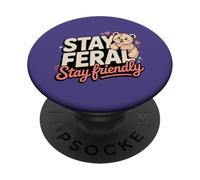 Furry Fandom Bear Fursonas Cosplay Convention PopSockets Adhesive PopGrip