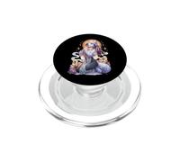 Furry Fandom Fursona Fursuit Coquette Christian Praying Star PopSockets PopGrip for MagSafe