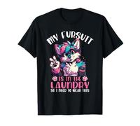 Furry Fandom My Fursuit Is In The Laundry Cosplay Cosplayer T-Shirt