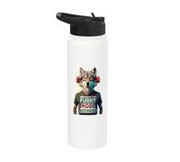 Furry Fandom Stainless Steel Insulated Water Bottle