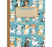 Furry Friends: Cat and Dog designed Composition Notebook: A Fun, College-Ruled Notebook for School, Journaling, or Everyday Writing