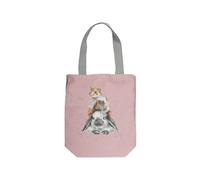 Wrendale Designs - 'Piggy In The Middle' Canvas Bag