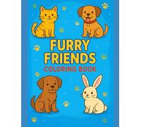 Furry Friends: Coloring Book