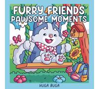 Furry Friends - Pawsome moments: Cute and cozy coloring book with 40 different dog breeds for relaxation and stressrelief for adults, teens and kids. Can you guess the breeds?