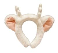 Furry Hairband Dragon Photo Booth Props Horn Furry Hair Hoop Headband Party Headpiece Fun Headbands for Music Festivals