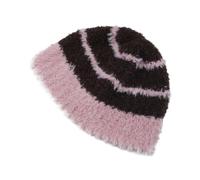 Furry Hat Striped Crochet For Women Men Cosplay Picture Props Halloween Supplies Bucket
