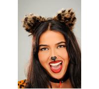 Furry Leopard Ears on Headband