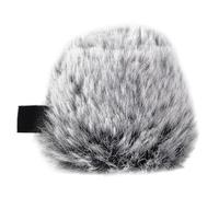 Furry Microphone Wind Muff, Lavalier Lapel Mic Windshield Cover For Outdoor Recording, Interviews, And Live Audio Capture