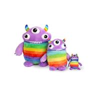 Furry Planet Toys Zipper Full Worry Yummy Monster 3 Pack Furry Planet Toys Multicolor 3 Pack