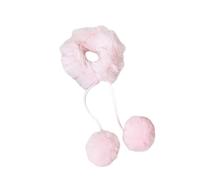 Furry Plush Hairloop Anime Buns Scrunchies Stretchy Elastic Ponytail Holder Adult Kids Festival Hair Tie For Winter Wear