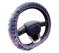 Furry Steering Wheel Covers - Elastic Anti-Slip Warm Breathable Auto Accessories - Car Interior Steering Wheel Cover - for RV Sedans SUV Trucks Vehicles
