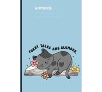 Furry Tales And Slumber With Cute Black Cat Sleeping On Open Book With Flowers