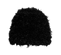 Furry Winter Hat for Women with Thick Warm Lei Feng Hat Russian Cap, BK1, One Size
